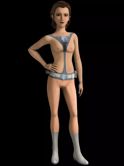 Leia gets hot... (Self)