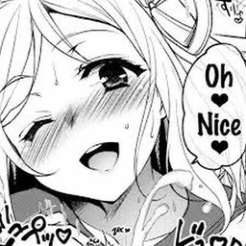 LF Mono Source:1girl, hearts, open mouth, one eye closed, blushing, foreign text,