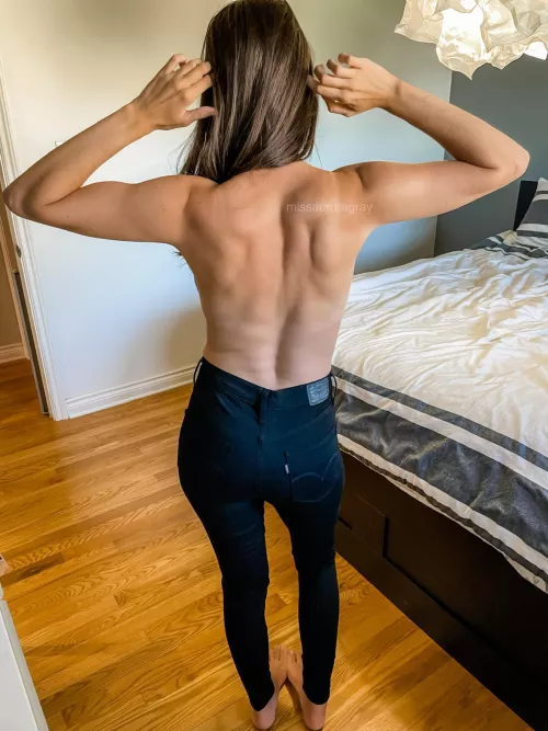 Love how my black Levi’s fit