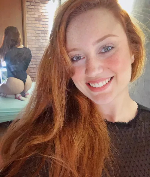 My eyes are up here [f]