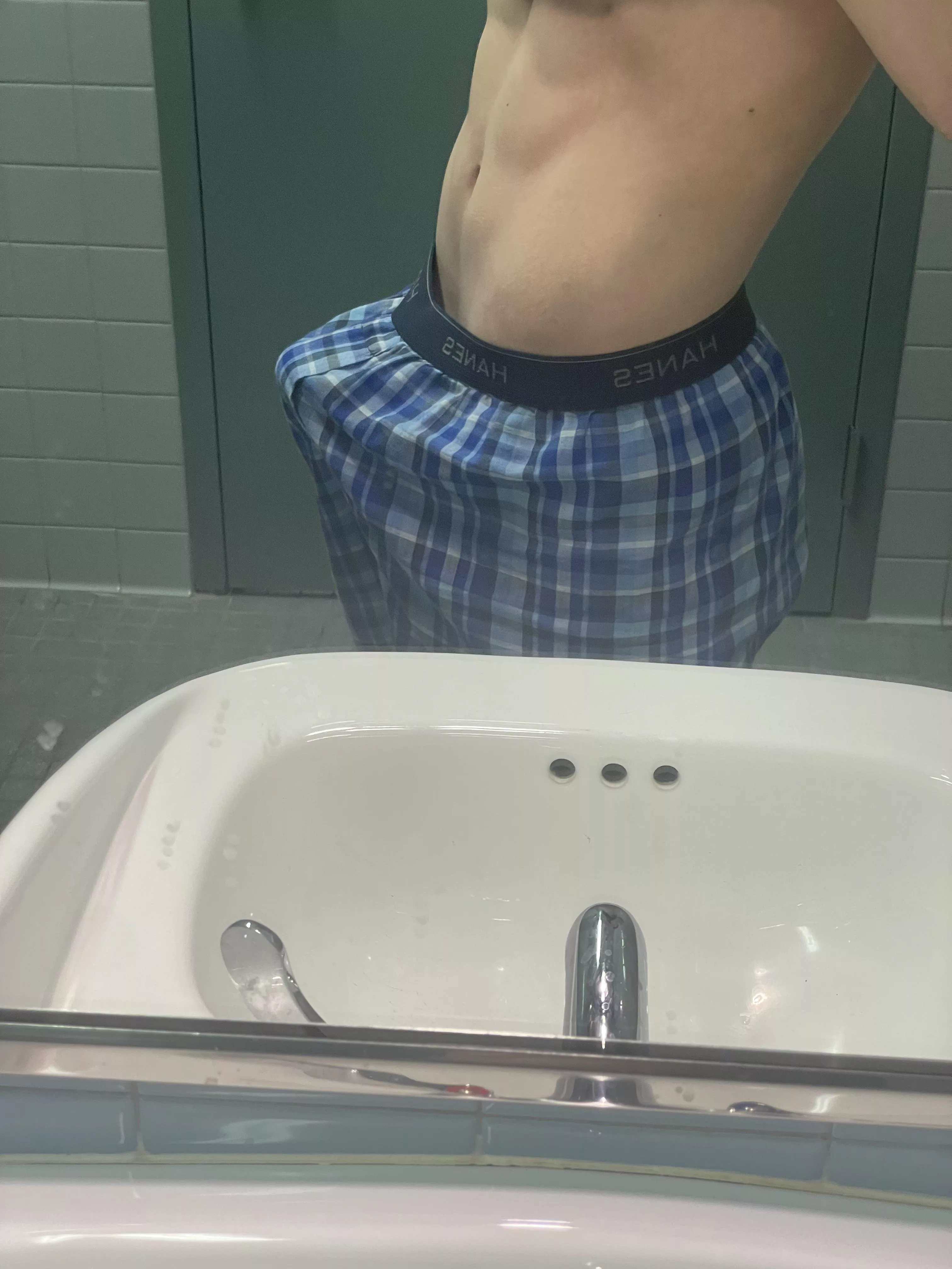 Pitching tents in my fav boxers