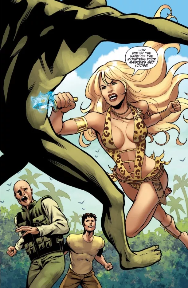 Sheena's Attack [Sheena: Queen Of The Jungle (2017) #5]