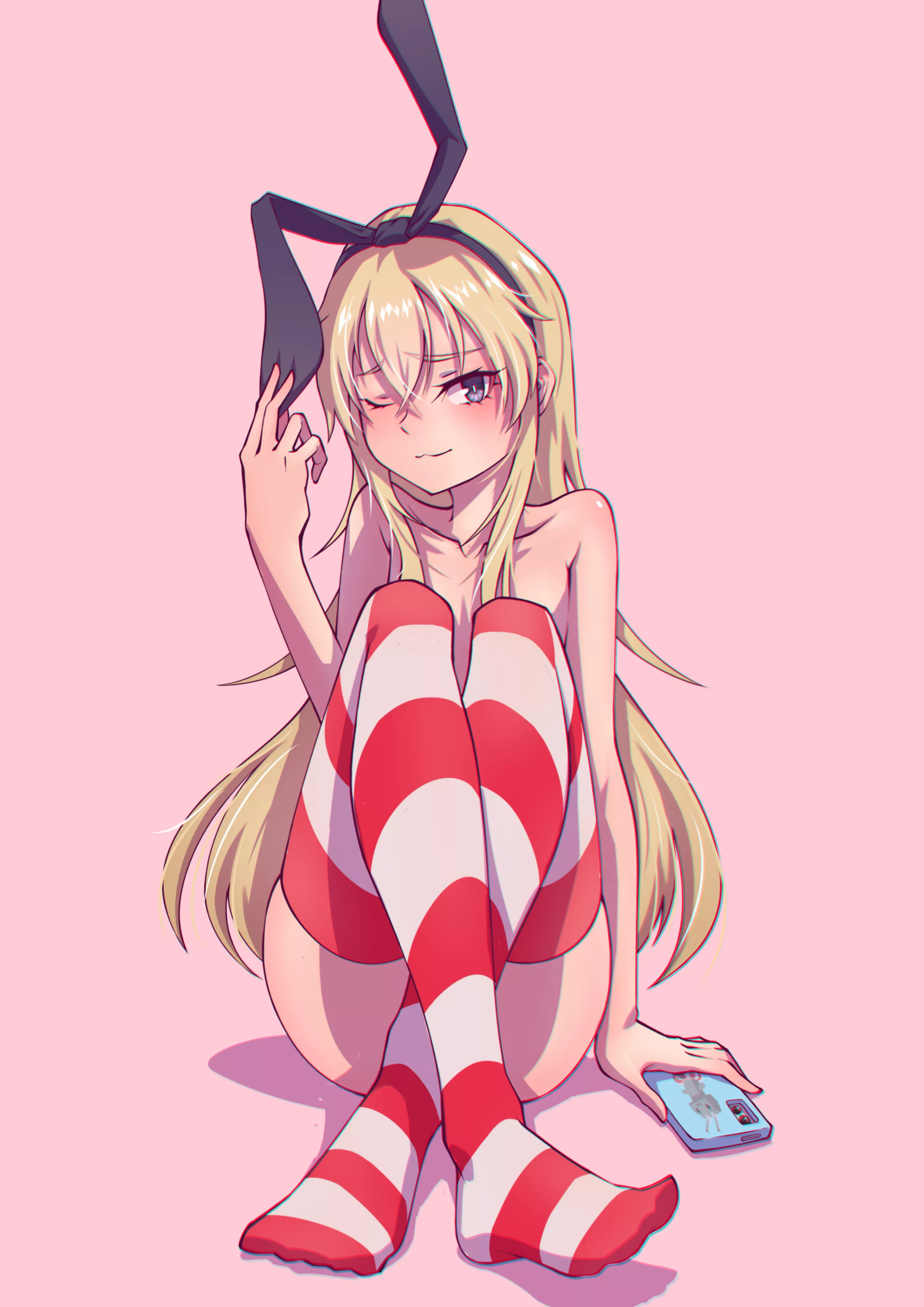 Shimakaze Thigh-Highs Only (Hej) [Kantai Collection]