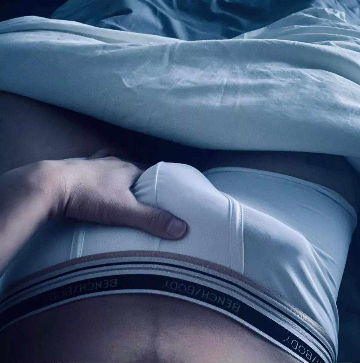 someone else is awake, he wants to say g’mornin as well…haha