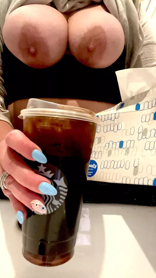 This cold has had me MIA- thank goodness for Uber eats and Starbucks ☕️😷