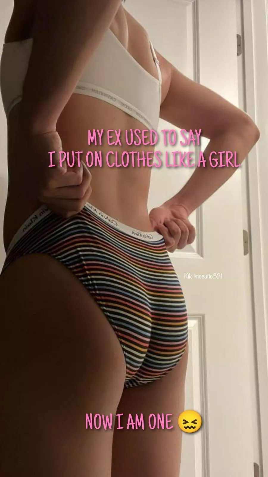 Transition from boy to sissy