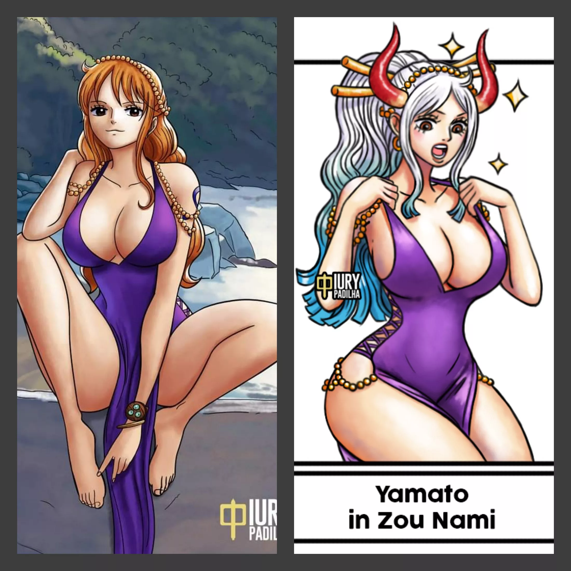 Who looks more hot in this outfit?