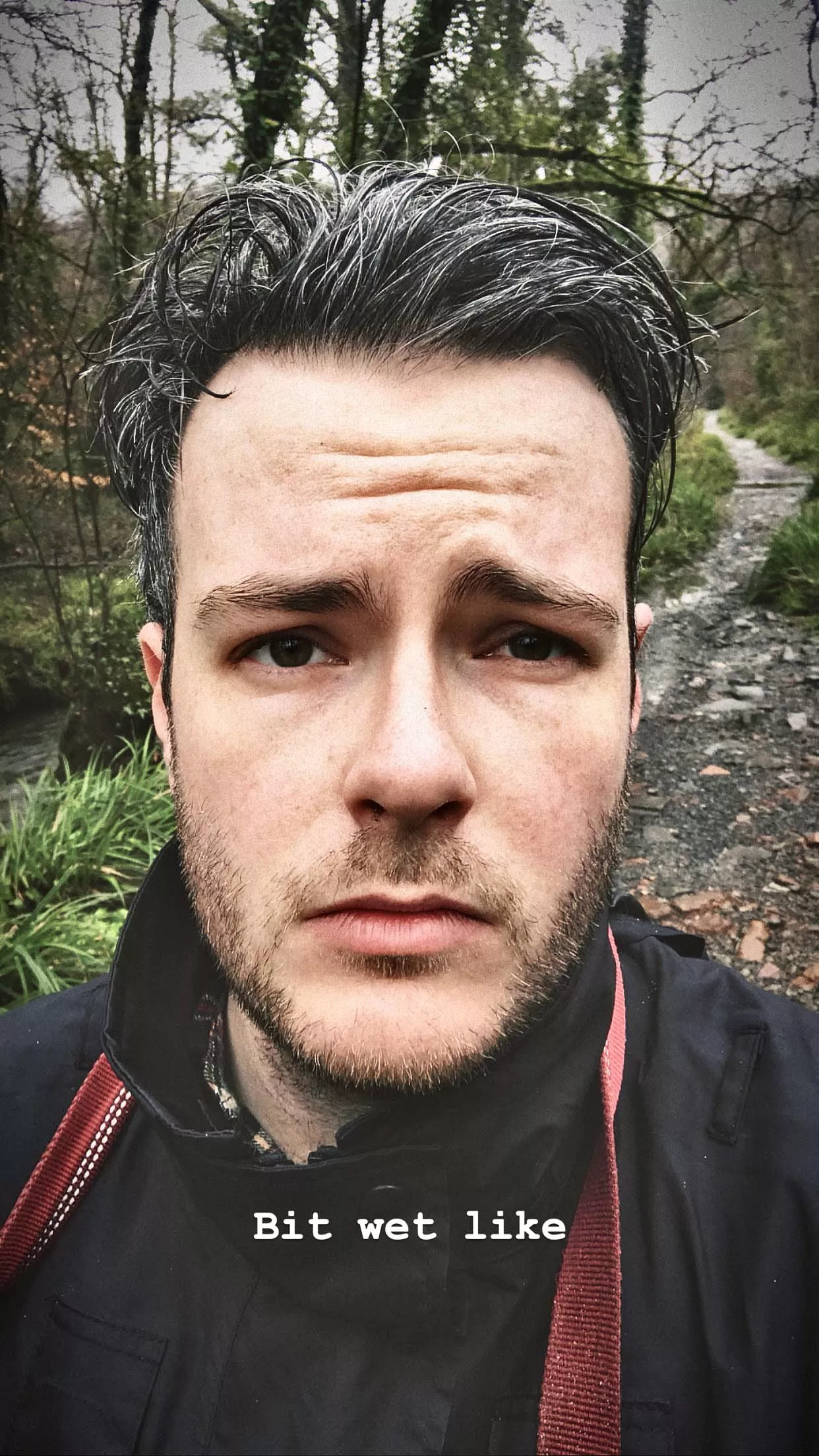 Who needs hair product when it rains constantly?