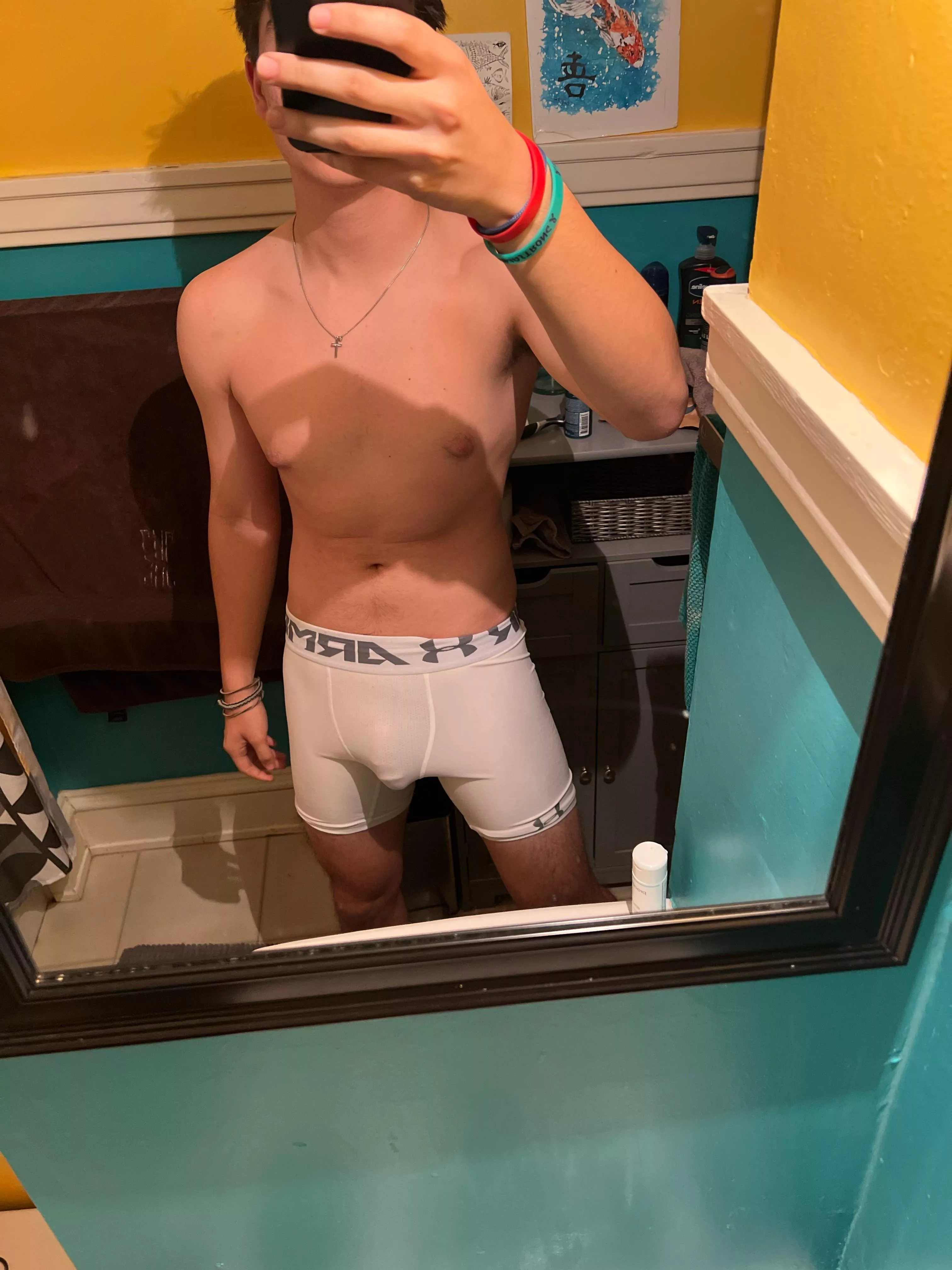 wyd if you walk in on me like this?