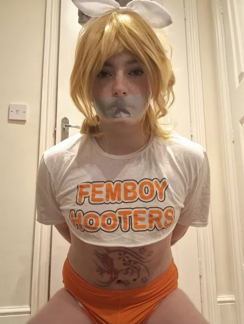 Your bound hooters boy