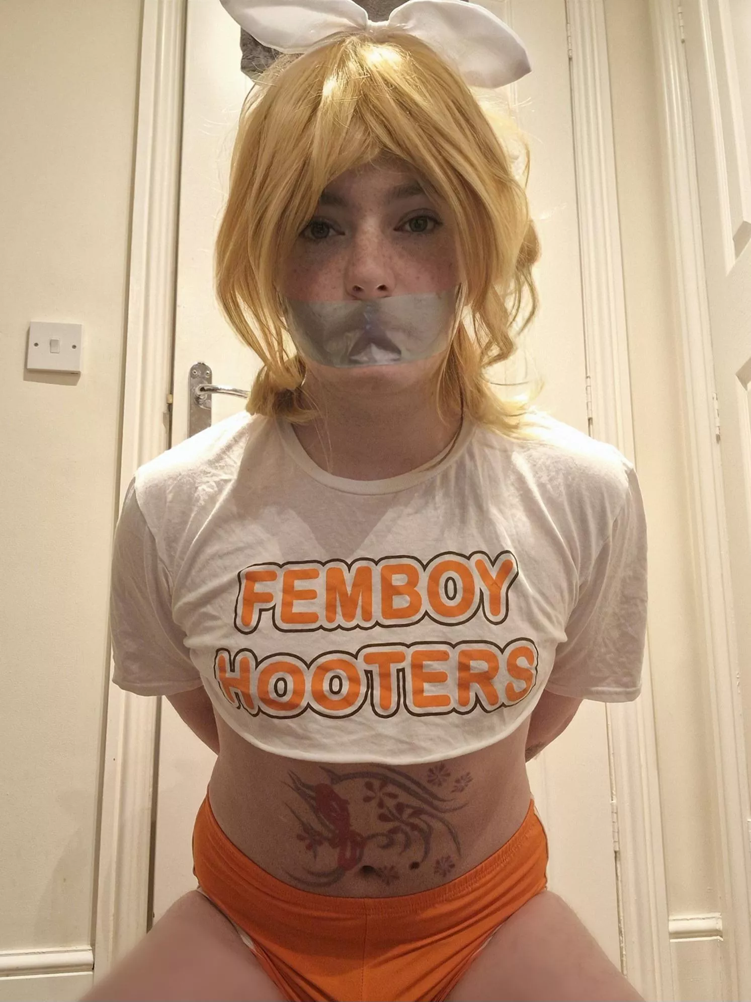 Your bound hooters boy