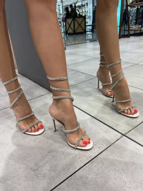 A pair of my new heels is incredible