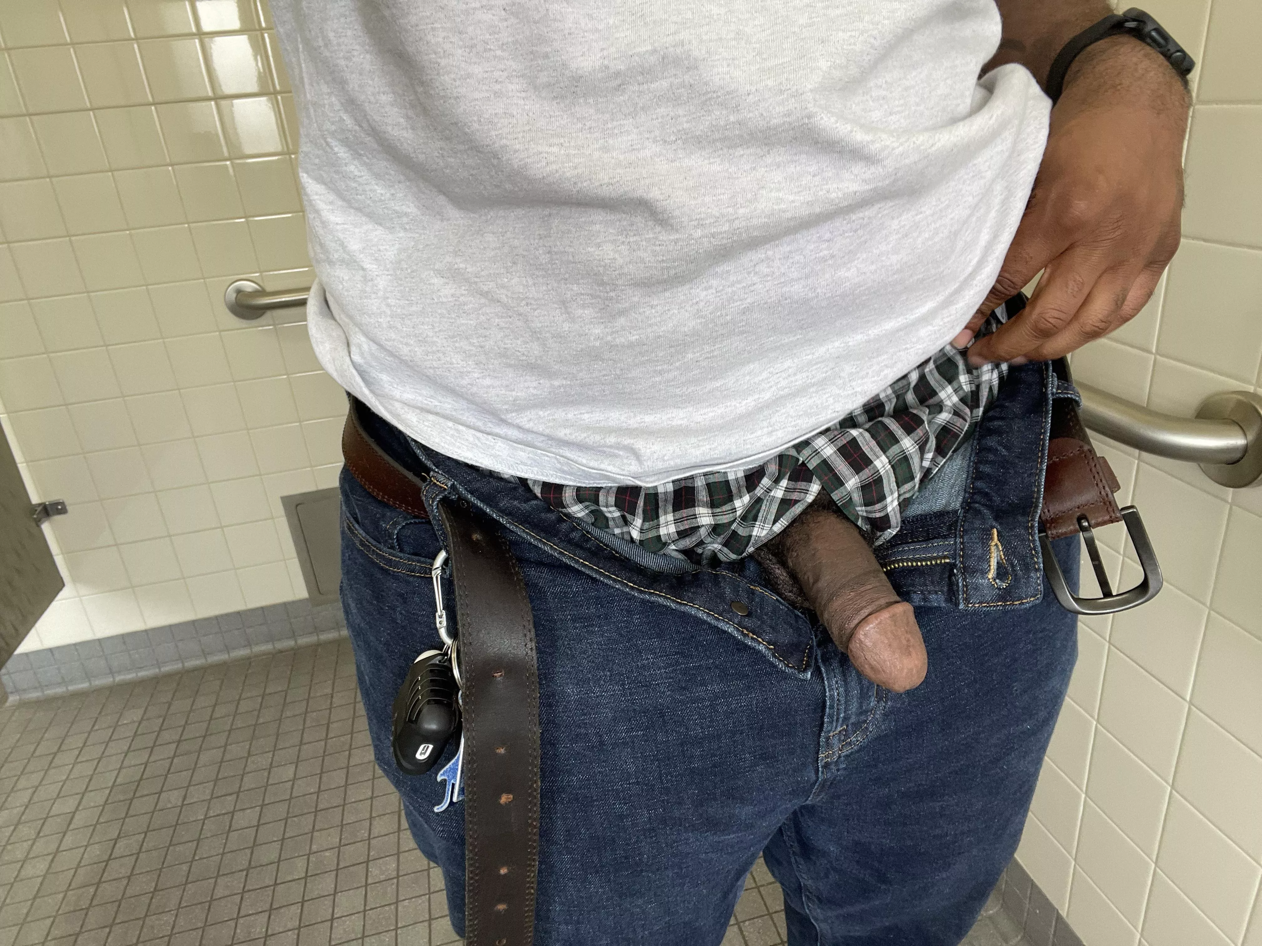 Boxers means easier access 😈