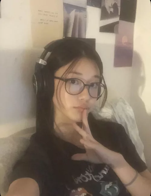 cute with glasses