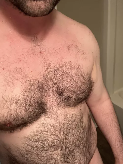 I might need help drying off