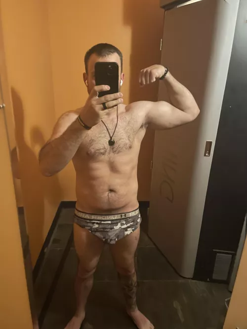 [M] Arms day today! Got a good pump!