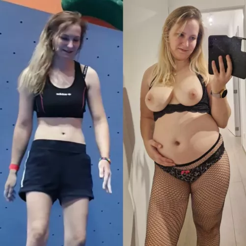 My athletic self is still under there, right?