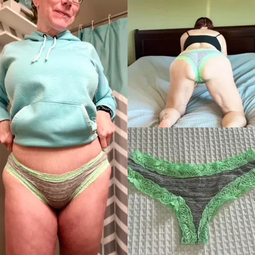My favorite style of panties… lace trimmed cheekies. What would you like me to do to them for you today? Fet friendly, newbie friendly. Mature milf. Dm for info or see pinned menu. [usa][selling] staring at $30