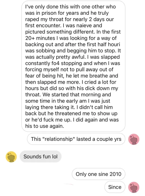 My former master is giving away my rights. Only will serve a hung man