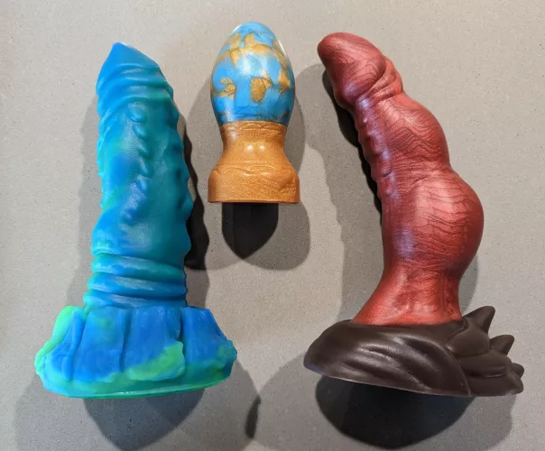 New Additions just Arrived! (Sm/f Clayton, Tiny/s egg plug, & Sm/m Nocturne)