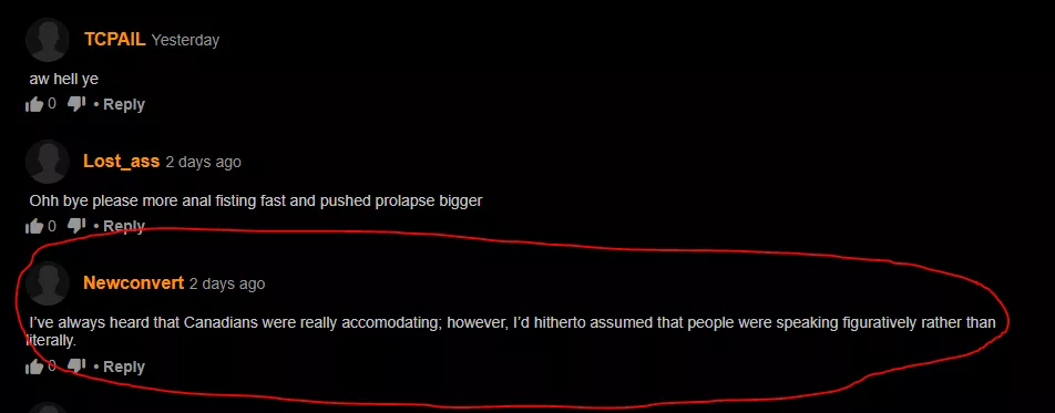 Posted as a reply to a full-hand anal fisting video.