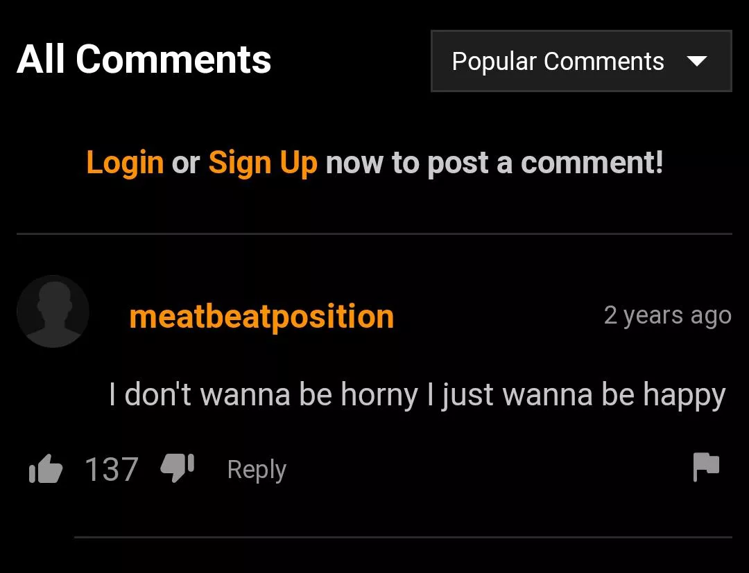 Sad meatbeatposition