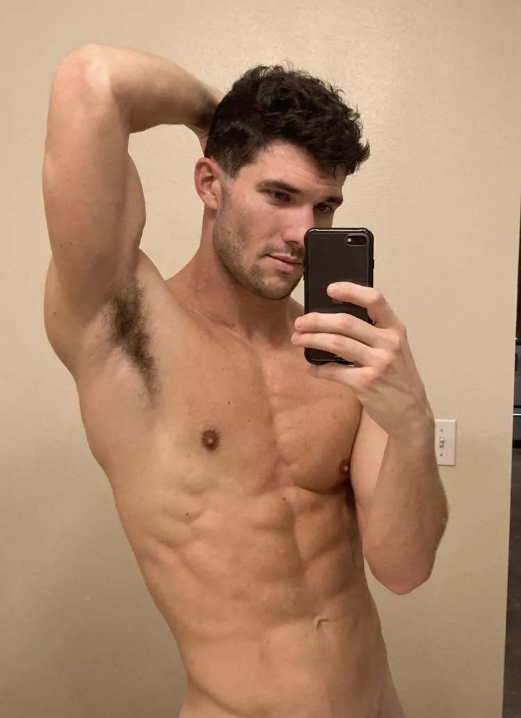 Shove your nose in my arm pit