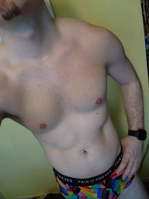 Sweaty after exercise. I'm short 5'2