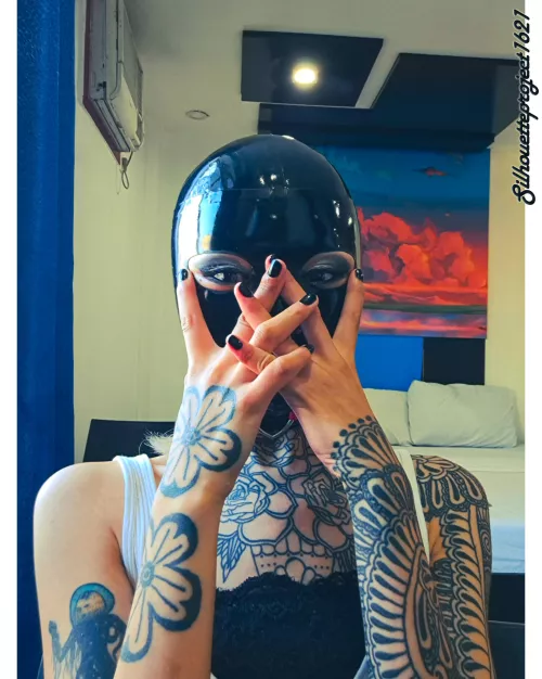 Tattoos and latex 🖤