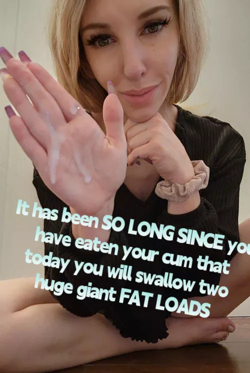 Tuesday double trouble cum eating goals