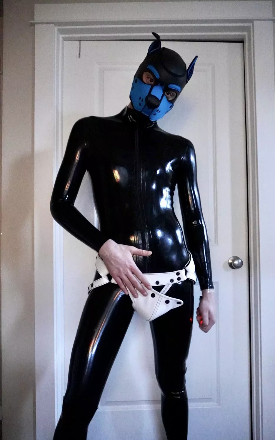 Whoops, my jockstrap is falling off 😈