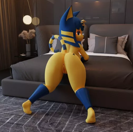 You go into room and see Ankha, what do you do? [F] (justsomeguy)