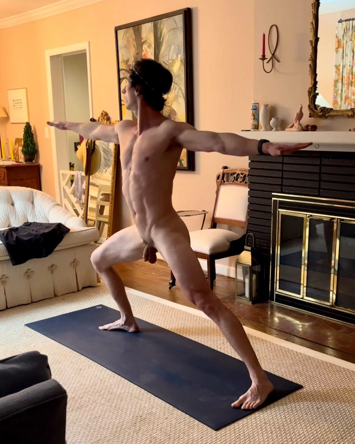 A warrior can be firm, but also soft.