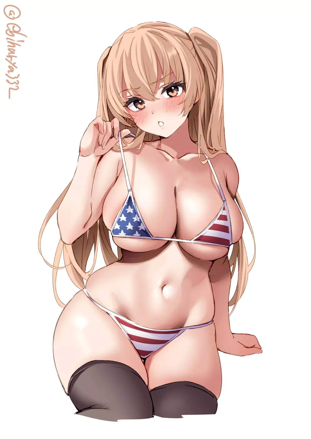 American flag bikini [Kantai Collection]