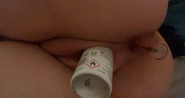deodorant in my pussy & lipstick in my ass🥺🥺