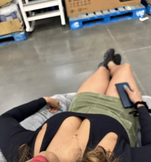 [F] Costco trips can be tiring..