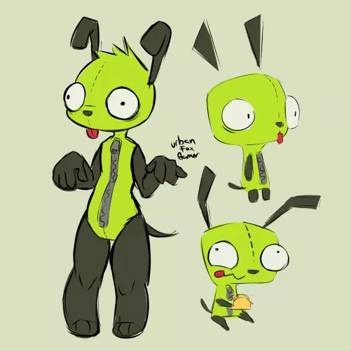 Gir doodle [UrbanFoxGamer]