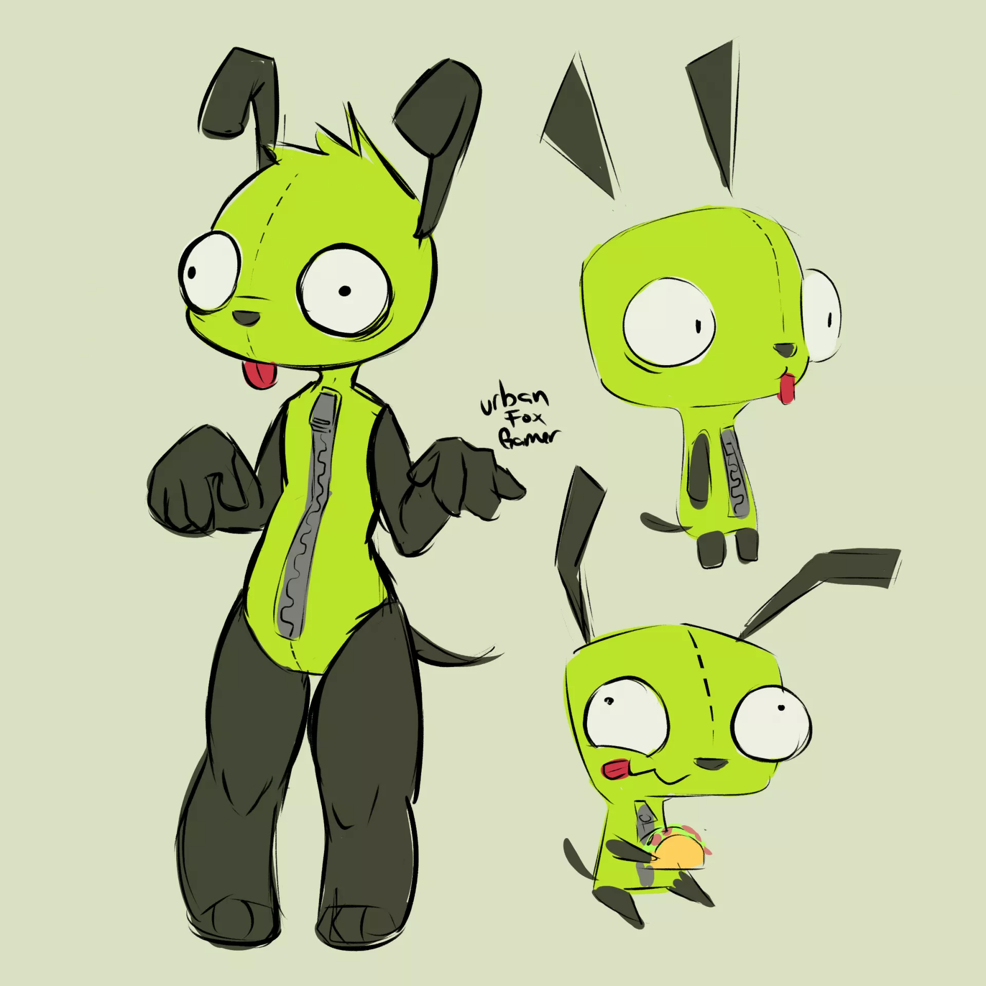 Gir doodle [UrbanFoxGamer]