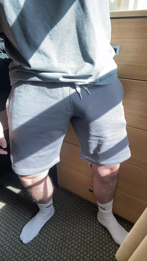 Going commando to the gym 😏