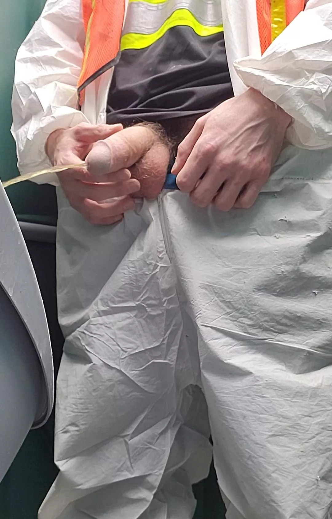 Gotta love a construction site porta-potty.