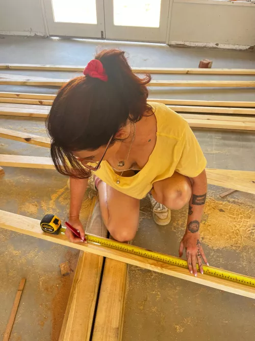 Hard at work 😅 (taken with timer)