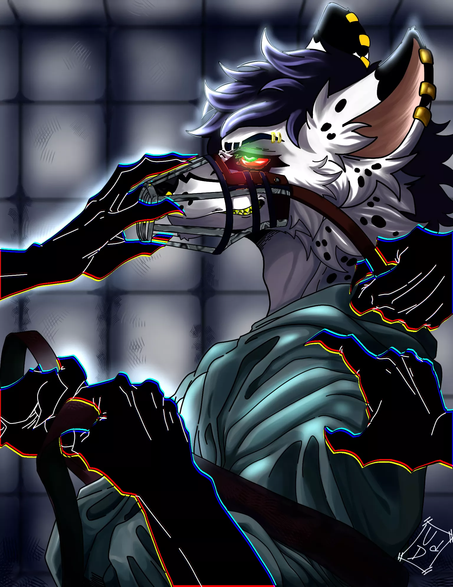 Hes crazy (art by me)