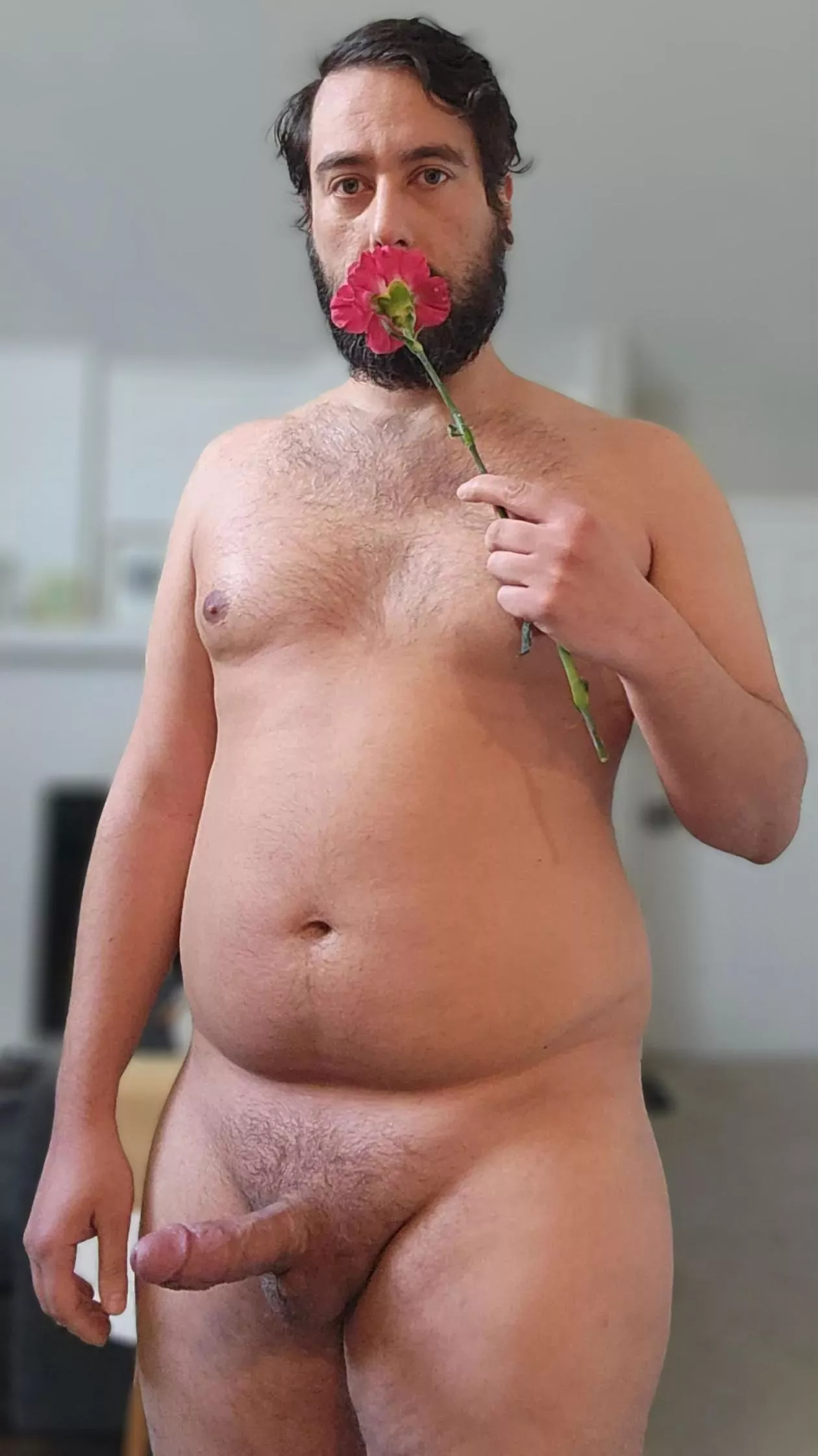 I brought you a flower for our date