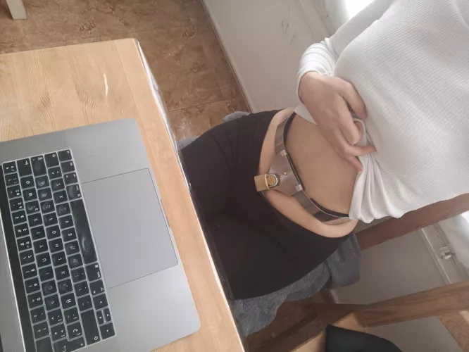 I had to use a towel for sitting because of my wetness 😅