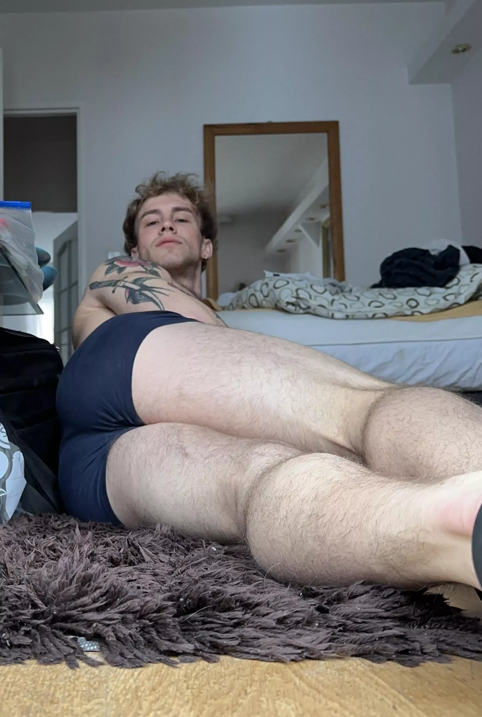 I hope I won’t get stuck under the bed