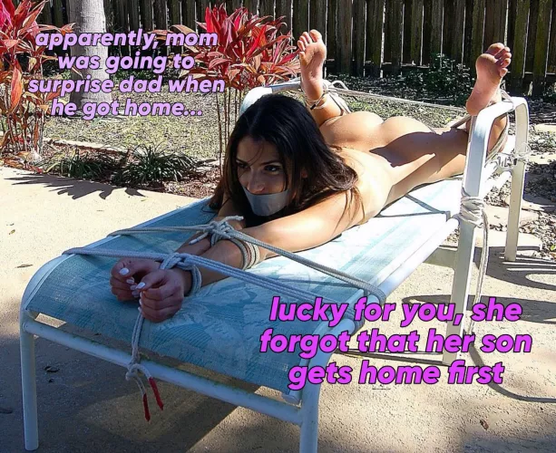 i'm sure dad won't mind if you have sex with mom... right?