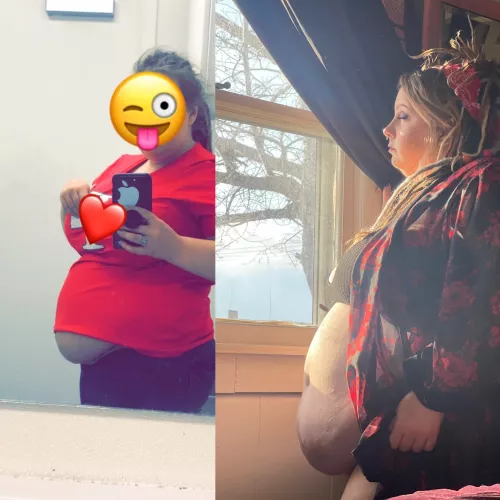 Just a glow up and a (blow up)