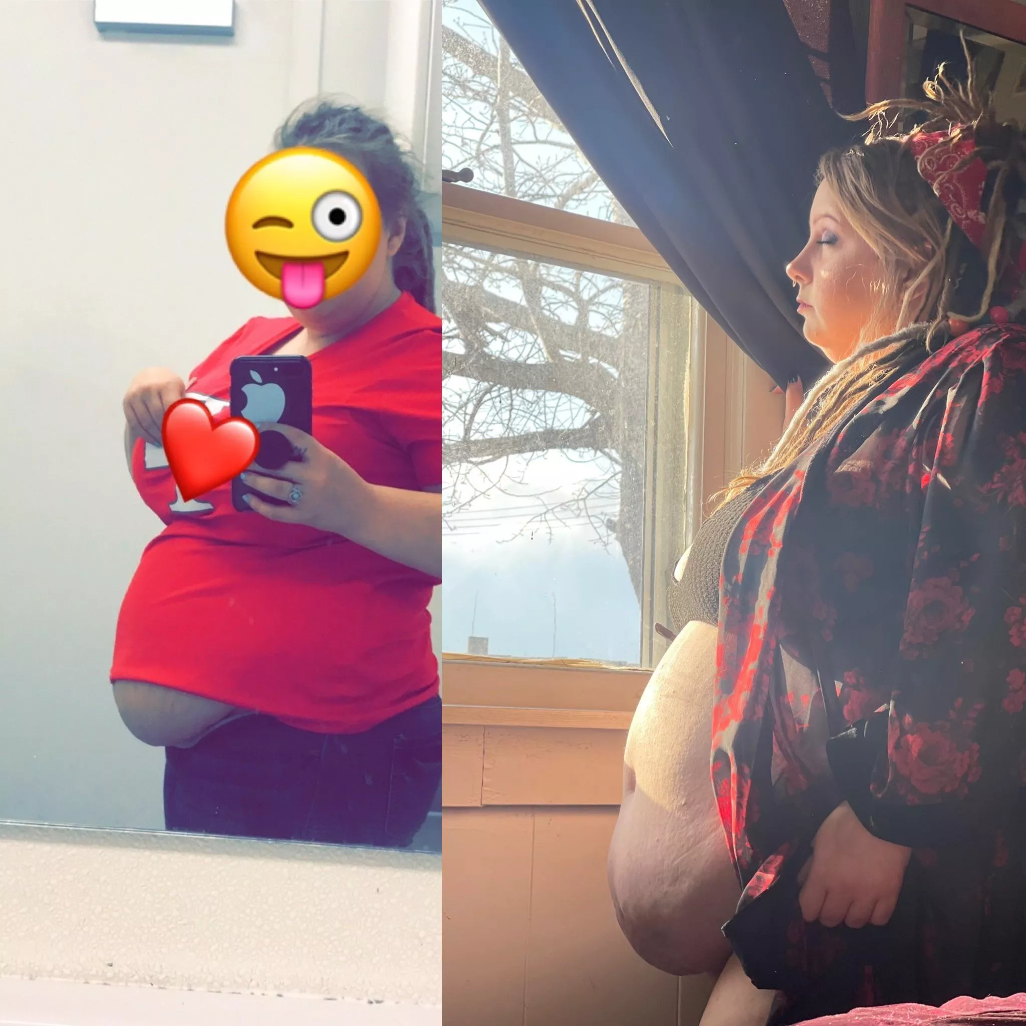 Just a glow up and a (blow up)