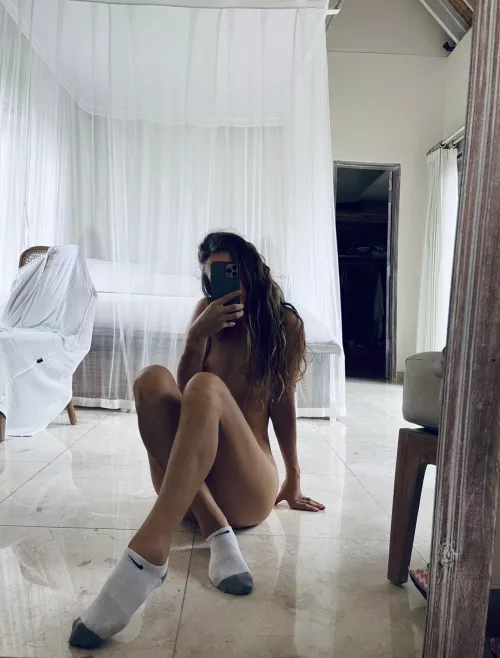 Just in socks 🫢[F]