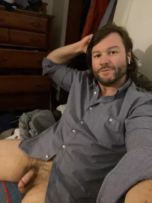 Lettin my bush grow out these days.